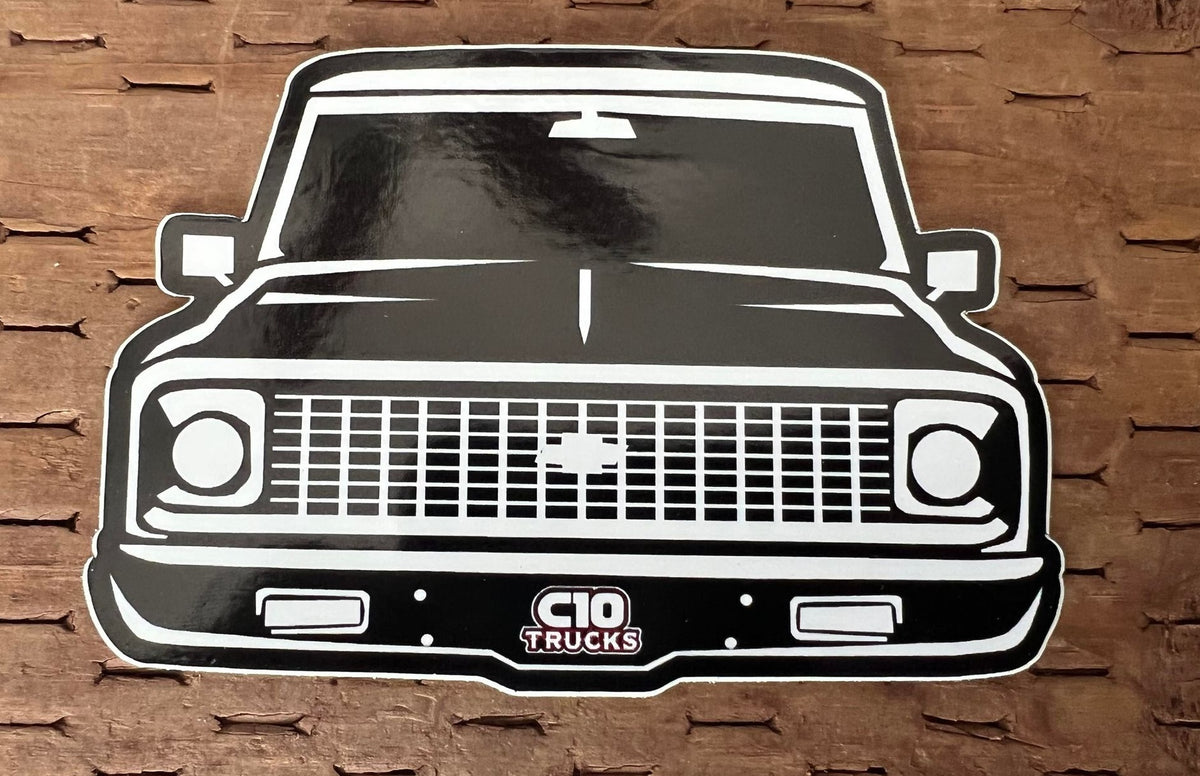 Copy of Front 71/72 C10 Sticker (5 Inches)