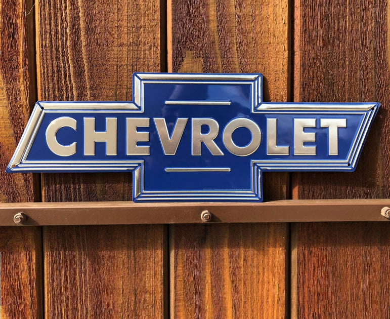 Chevrolet Logo Metal Sign (20