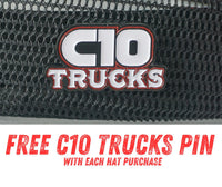 Load image into Gallery viewer, C10 Trucks Hat With Free C10 Trucks pin
