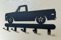 Load image into Gallery viewer, Second generation 1967–1972 Powder coated Black 5 Hooks Key Holder
