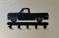 Load image into Gallery viewer, Second generation 1967–1972 Powder coated Black 5 Hooks Key Holder
