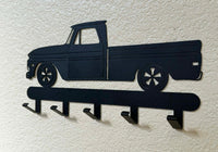 Load image into Gallery viewer, First generation C10 1964–1966 Powder coated Black 5 Hooks Key Holder
