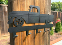 Load image into Gallery viewer, First generation C10 1964–1966 Powder coated Black 5 Hooks Key Holder
