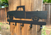 Load image into Gallery viewer, First generation C10 1964–1966 Powder coated Black 5 Hooks Key Holder
