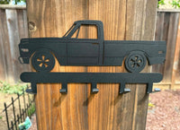 Load image into Gallery viewer, Second generation 1967–1972 Powder coated Black 5 Hooks Key Holder
