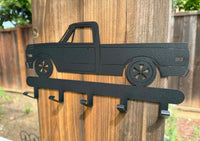 Load image into Gallery viewer, Second generation 1967–1972 Powder coated Black 5 Hooks Key Holder
