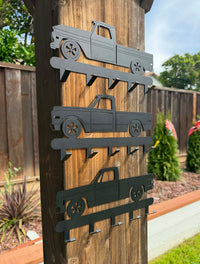 Load image into Gallery viewer, Third generation 1973–1987 Powder coated Black 5 Hooks Key Holder
