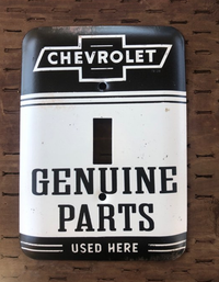 Load image into Gallery viewer, Chevrolet Single Switch Plate
