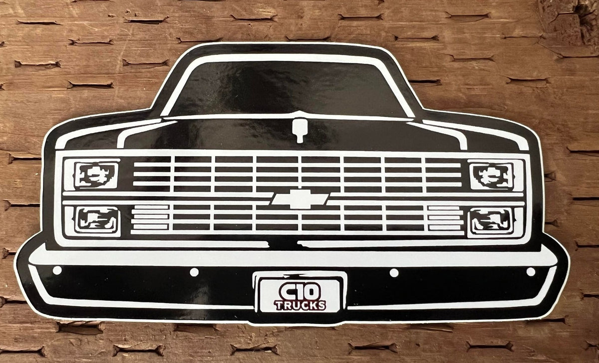 Front 81/87 C10 Sticker (5 Inches)