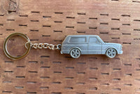 Load image into Gallery viewer, Double Sided 3D Blazer 1967–1972 Metal Truck Keychain Side View
