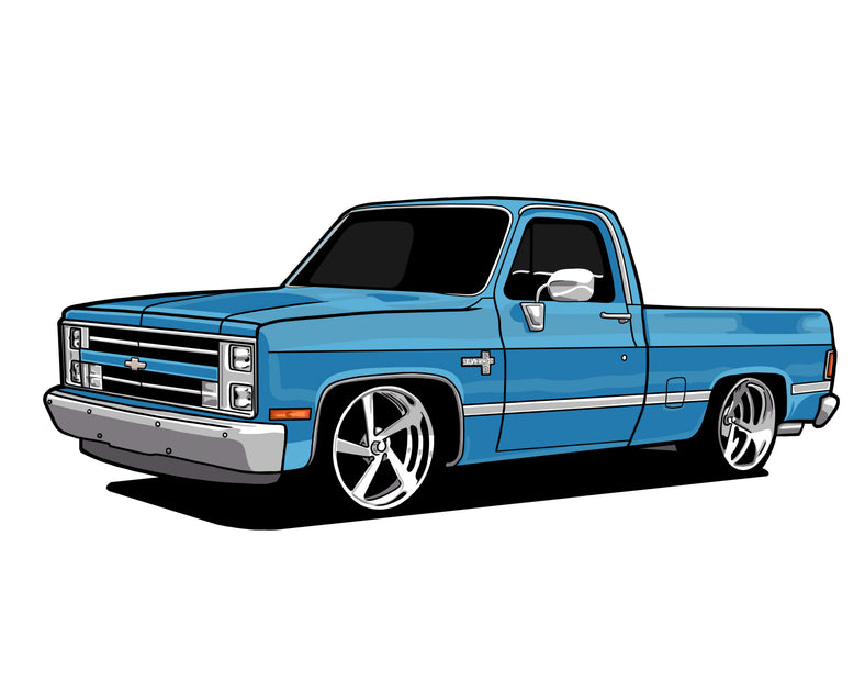 84/87 C10 Sticker | C10Trucks