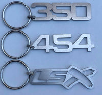 Load image into Gallery viewer, LSX V8 Chevy Engine Keychain (Stainless Steel)
