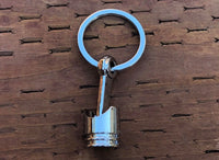Load image into Gallery viewer, Metal Piston Truck/Car Keychain
