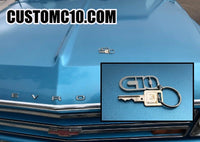 Load image into Gallery viewer, Stainless Steel  C10 Truck Keychains
