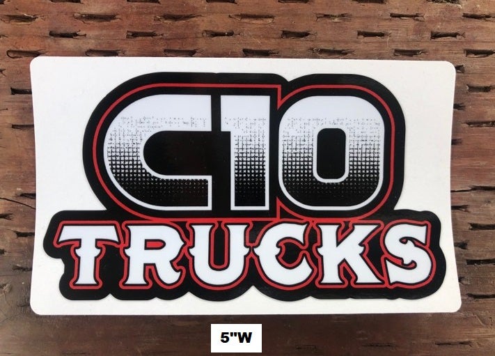 5" C10 Trucks Sticker