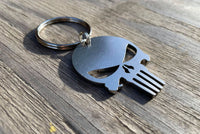 Load image into Gallery viewer, Punisher Stainless Steel Keychain
